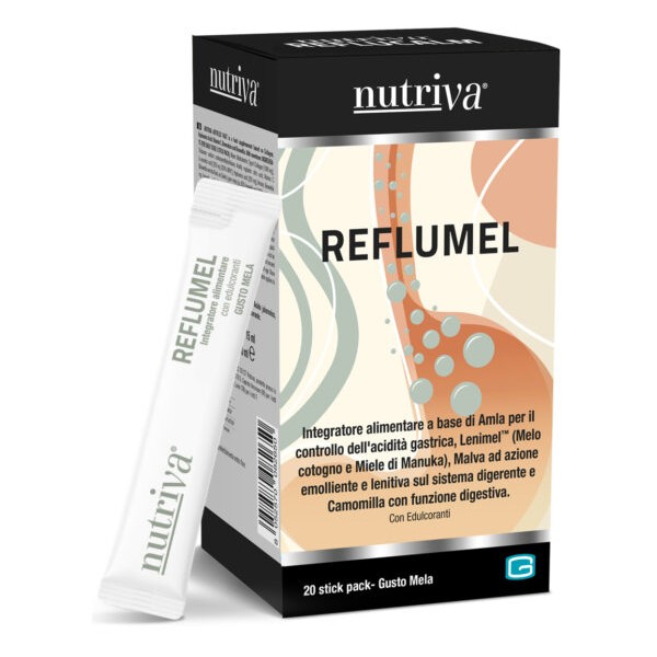 NUTRIVA REFLUMEL GUSTO MELA 20STICK 200ML
