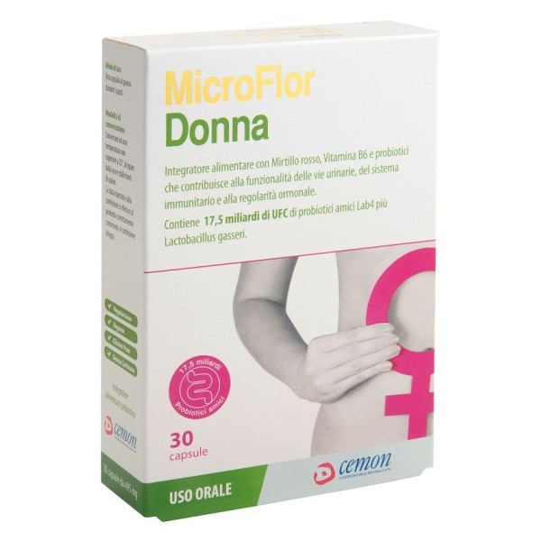 MICROFLOR DONNA 30CAPSULE 495MG