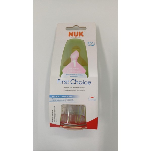 NUK B VT FC120 TET L1 FO M 0-6 MESI