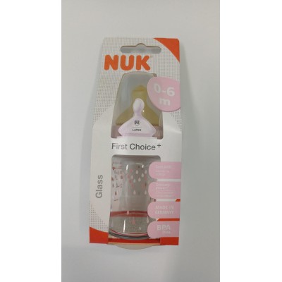 NUK BIB.FC+VET120ML LA0-6M