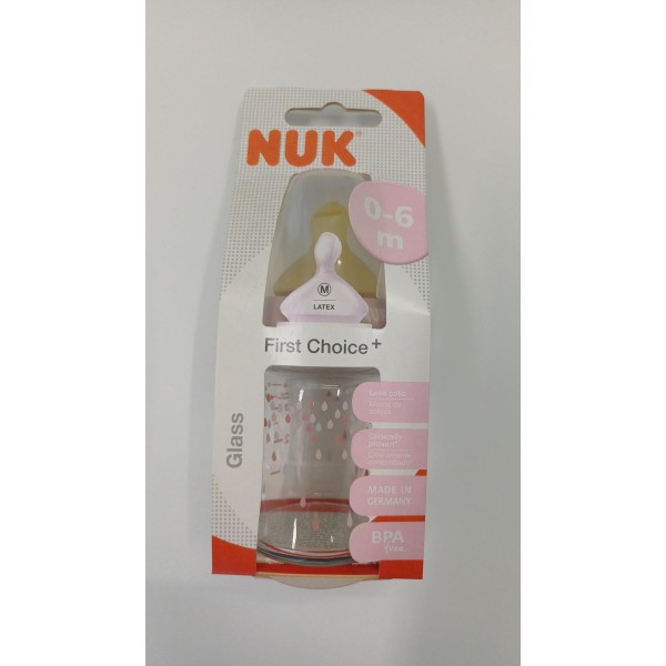 NUK BIB.FC+VET120ML LA0-6M