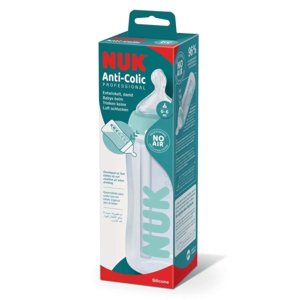 NUK BIB FC+ A/COL SIL 0-6
