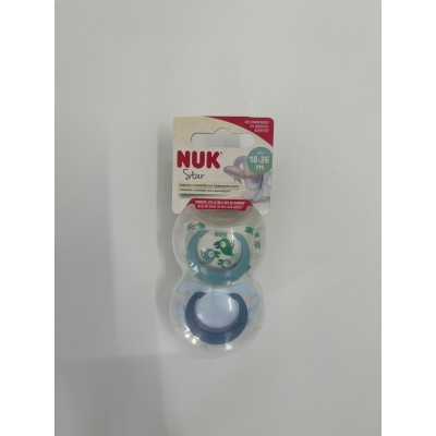 NUK SUC STAR LATT 18-36M 2