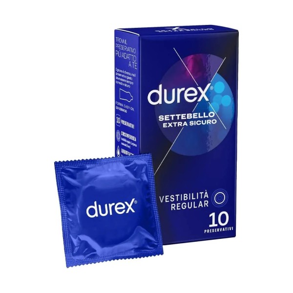 DUREX SETTEBELLO EXTRA SICURO 10PEZZI