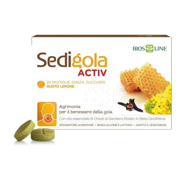 APIX SEDIGOLA ACTIV LIMONE 20PASTIGLIE 1,5G