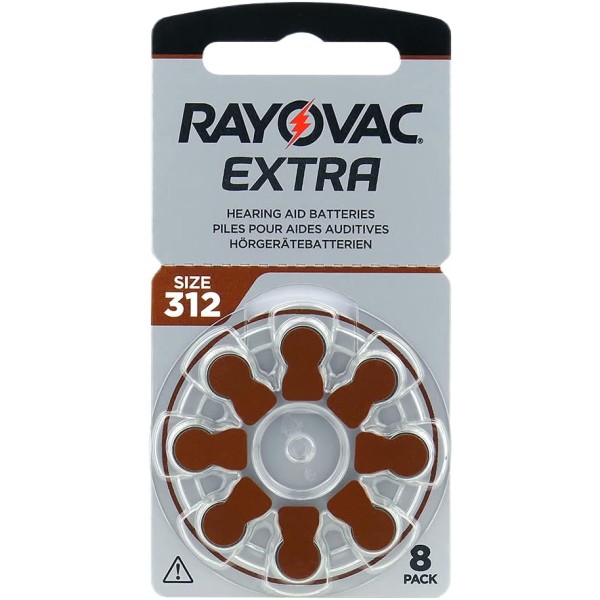 RAYOVAC BATTERIA PERS 312