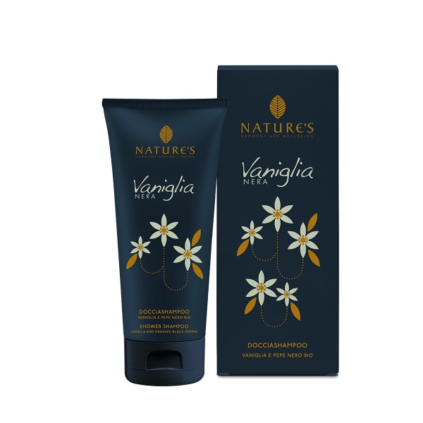 NATURE'S VANIGLIA NERA DOCCIA SHAMPOO 200ML