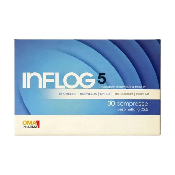 INFLOG 5 INTEGRATORE ALIMENTARE 30CPR 25,5G