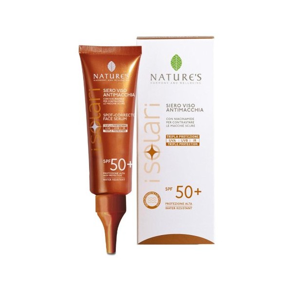 NATURE'S I SOLARI SIERO VISO ANTI MACCHIA SPF50 50ML